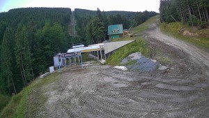 Červenohorské sedlo - Modrá sjezdovka - dojezd k lanové dráze - 31.7.2026 v 05:50 Červenohorské sedlo - Modrá sjezdovka - dojezd k lanové dráze - 31.7.2026 v 05:50