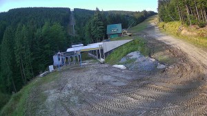 Červenohorské sedlo - Modrá sjezdovka - dojezd k lanové dráze - 31.7.2026 v 06:50 Červenohorské sedlo - Modrá sjezdovka - dojezd k lanové dráze - 31.7.2026 v 06:50