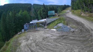 Červenohorské sedlo - Modrá sjezdovka - dojezd k lanové dráze - 31.7.2026 v 08:50 Červenohorské sedlo - Modrá sjezdovka - dojezd k lanové dráze - 31.7.2026 v 08:50