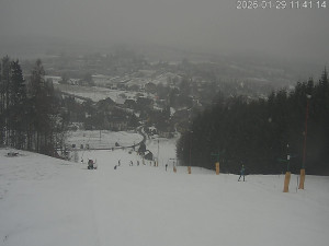 Ski areál Dlouhoňovice - Sjezdovka - 29.1.2026 v 11:45 Ski areál Dlouhoňovice - Sjezdovka - 29.1.2026 v 11:45