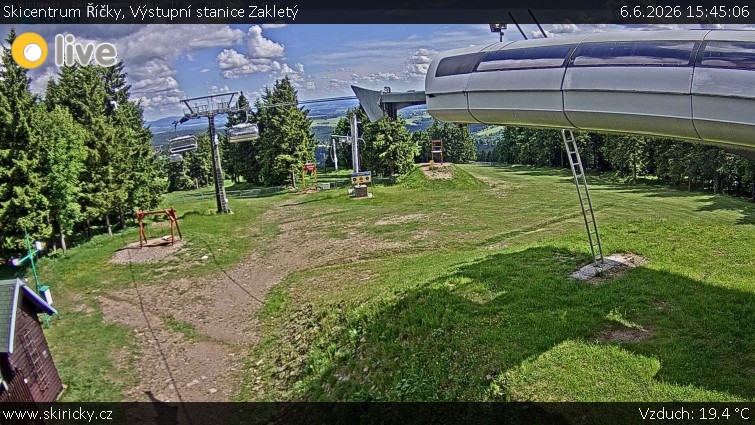 Skicentrum Říčky - Výstupní stanice Zakletý - 6.6.2026 v 15:45