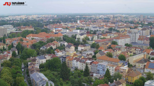 Město České Budějovice - Pohled na město - 4.7.2025 v 07:45