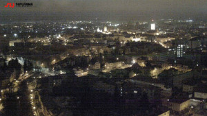 Město České Budějovice - Pohled na město - 17.1.2026 v 05:15