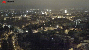 Město České Budějovice - Pohled na město - 17.1.2026 v 06:15