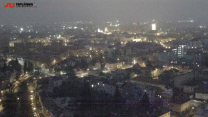 Město České Budějovice - Pohled na město - 17.1.2026 v 07:15