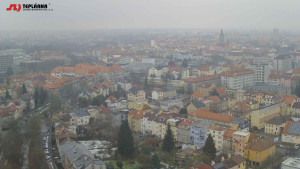 Město České Budějovice - Pohled na město - 17.1.2026 v 08:45