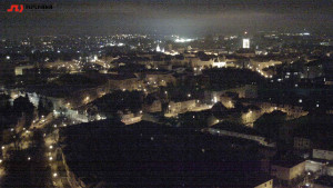 Město České Budějovice - Pohled na město - 14.2.2026 v 04:45