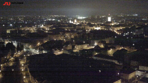 Město České Budějovice - Pohled na město - 14.2.2026 v 05:45