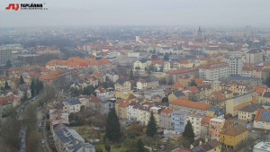 Město České Budějovice - Pohled na město - 14.2.2026 v 07:45