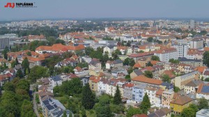 Stadt České Budějovice - Blick auf die Stadt - 31.7.2026 v 11:45 Stadt České Budějovice - Blick auf die Stadt - 31.7.2026 v 11:45