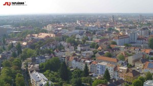 Stadt České Budějovice - Blick auf die Stadt - 31.7.2026 v 17:45 Stadt České Budějovice - Blick auf die Stadt - 31.7.2026 v 17:45