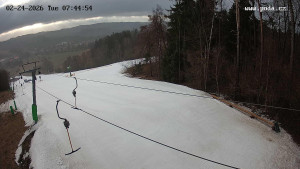 Ski Olešnice - Výstup vlek A - 24.2.2026 v 07:45