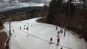 Ski Olešnice - Výstup vlek A - 24.2.2026 v 11:45