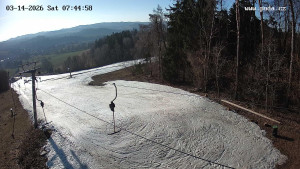 Ski Olešnice - Výstup vlek A - 14.3.2026 v 07:45