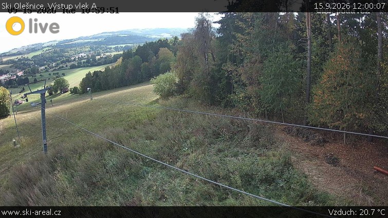 Ski Olešnice - Ski lift A exit - 15.9.2026 v 12:00