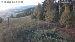 Ski lift A exit
