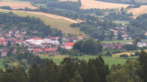 Město Olešnice - Pohled na město - 13.7.2025 v 06:45