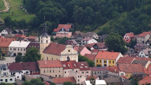Město Olešnice - Pohled na město - 13.7.2025 v 11:45