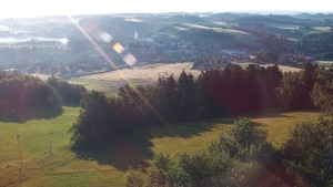 Stadt Olešnice - Blick auf die Stadt - 16.6.2026 v 05:45 Stadt Olešnice - Blick auf die Stadt - 16.6.2026 v 05:45
