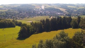 Stadt Olešnice - Blick auf die Stadt - 16.6.2026 v 07:53 Stadt Olešnice - Blick auf die Stadt - 16.6.2026 v 07:53