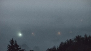 Stadt Olešnice - Blick auf die Stadt - 15.9.2026 v 05:45