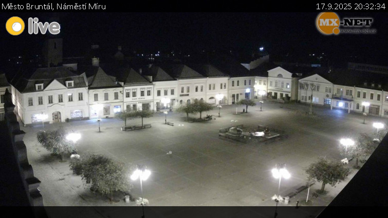 Město Bruntál - Náměstí Míru - 17.9.2025 v 20:32