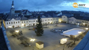 Město Bruntál - Náměstí Míru - 22.11.2025 v 06:45