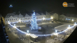 Město Bruntál - Náměstí Míru - 26.12.2025 v 00:45