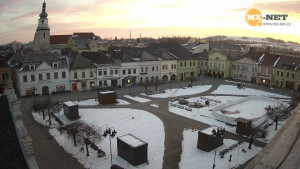 Město Bruntál - Náměstí Míru - 21.2.2026 v 06:45