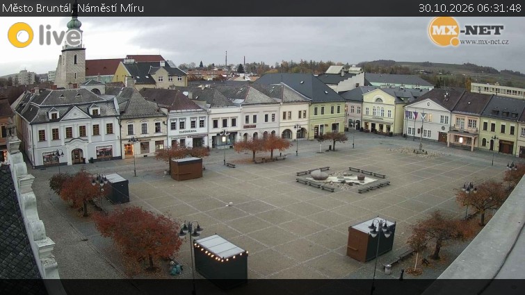 Stadt Bruntál - Friedensplatz - 30.10.2026 v 06:31