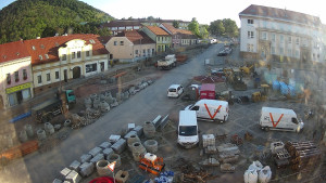 Město Tišnov - Náměstí Míru - 1.7.2025 v 06:45