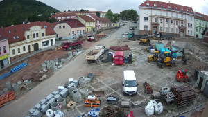 Město Tišnov - Náměstí Míru - 12.7.2025 v 05:45