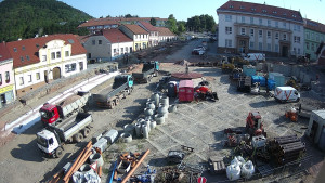 Město Tišnov - Náměstí Míru - 15.8.2025 v 08:45