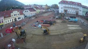 Město Tišnov - Náměstí Míru - 15.10.2025 v 07:45
