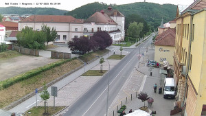 Město Tišnov - Riegerova ulice - 12.7.2025 v 05:45