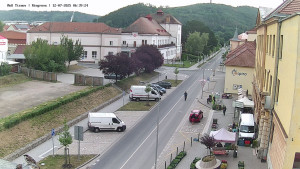 Město Tišnov - Riegerova ulice - 12.7.2025 v 06:45