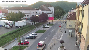 Město Tišnov - Riegerova ulice - 29.9.2025 v 06:45