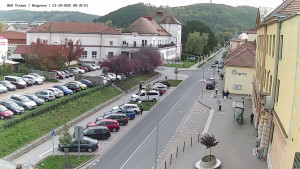 Město Tišnov - Riegerova ulice - 21.10.2025 v 08:45