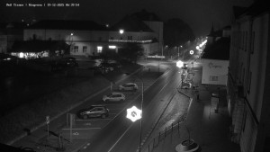 Město Tišnov - Riegerova ulice - 19.12.2025 v 06:45
