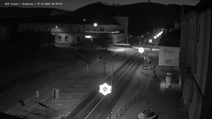 Město Tišnov - Riegerova ulice - 27.12.2025 v 06:45