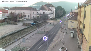 Město Tišnov - Riegerova ulice - 27.12.2025 v 07:45
