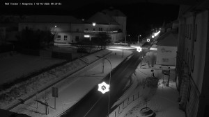 Město Tišnov - Riegerova ulice - 1.1.2026 v 00:45