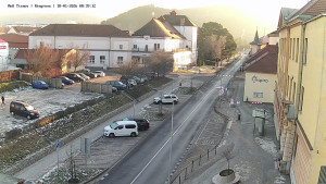 Město Tišnov - Riegerova ulice - 18.1.2026 v 08:45