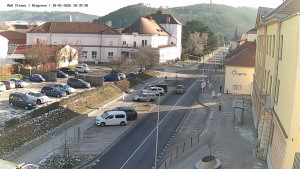 Město Tišnov - Riegerova ulice - 18.1.2026 v 10:45