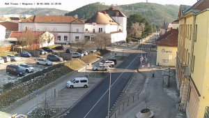 Město Tišnov - Riegerova ulice - 18.1.2026 v 11:45