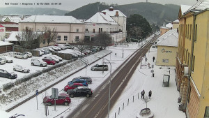 Město Tišnov - Riegerova ulice - 16.2.2026 v 15:15