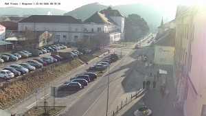 Město Tišnov - Riegerova ulice - 25.2.2026 v 08:45 Město Tišnov - Riegerova ulice - 25.2.2026 v 08:45