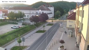Město Tišnov - Riegerova ulice - 26.5.2026 v 04:45 Město Tišnov - Riegerova ulice - 26.5.2026 v 04:45