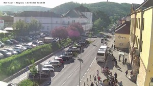Město Tišnov - Riegerova ulice - 26.5.2026 v 07:45 Město Tišnov - Riegerova ulice - 26.5.2026 v 07:45