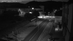 Miasto Tišnov - ulica Riegra - 8.8.2026 v 04:45 Miasto Tišnov - ulica Riegra - 8.8.2026 v 04:45
